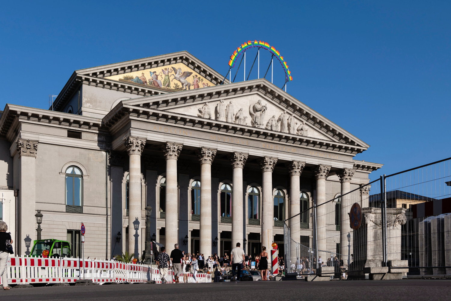 Installation view, Ugo Rondinone, Dreams and Dramas, Bayerische Staatsoper, Munich, 2025