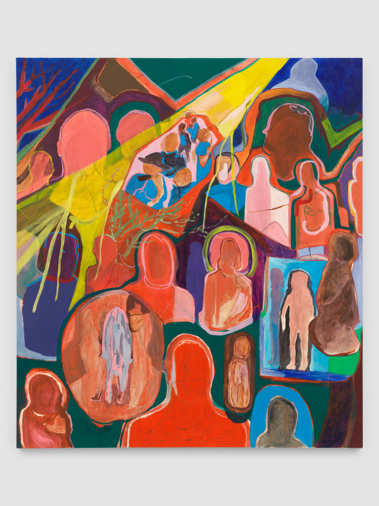 Embracing/movements

2024

Acrylic on canvas

180 x 160 cm / 70 7/8 x 63 in

&amp;copy; Chemu Ng&amp;#39;ok