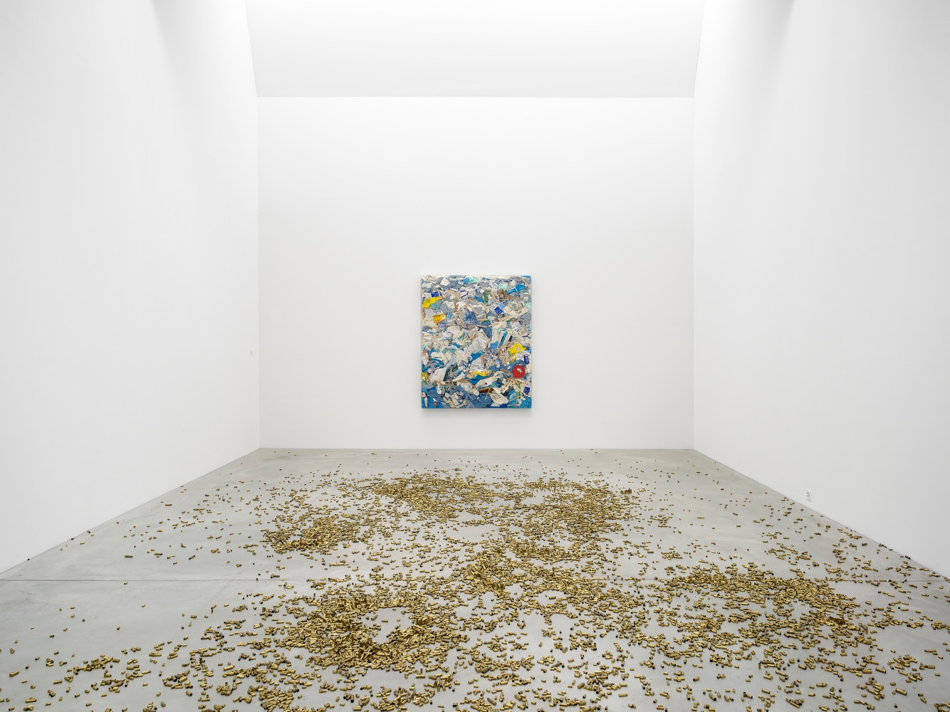 Installation view, Matias Faldbakken,&amp;nbsp;Matter Forms: Vom Readymade zum Warenfetisch, Kunst Museum Winterthur, 2024