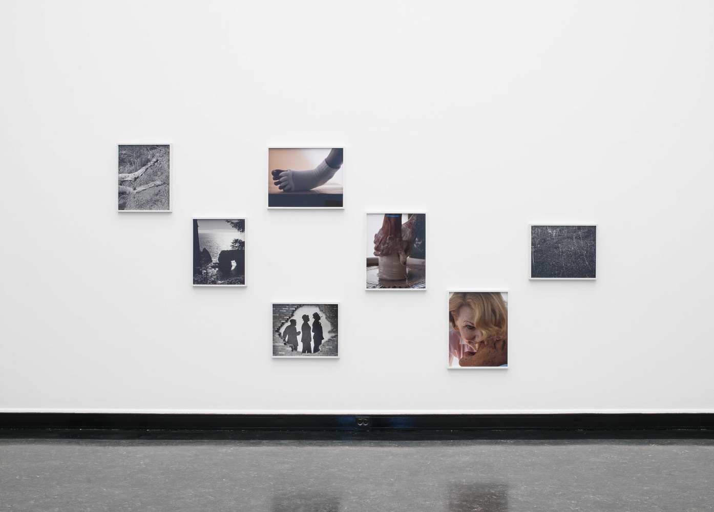 Installation view of photographs by Torbjørn Rødland