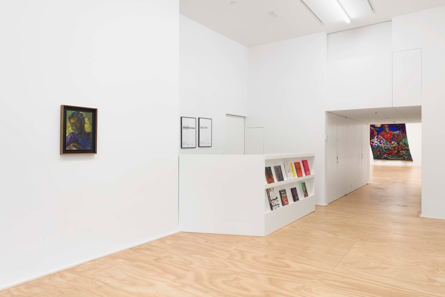 Installation view, Athi-Patra Ruga, Act One ...In Travesti ., Eva Presenhuber, New York, 2021