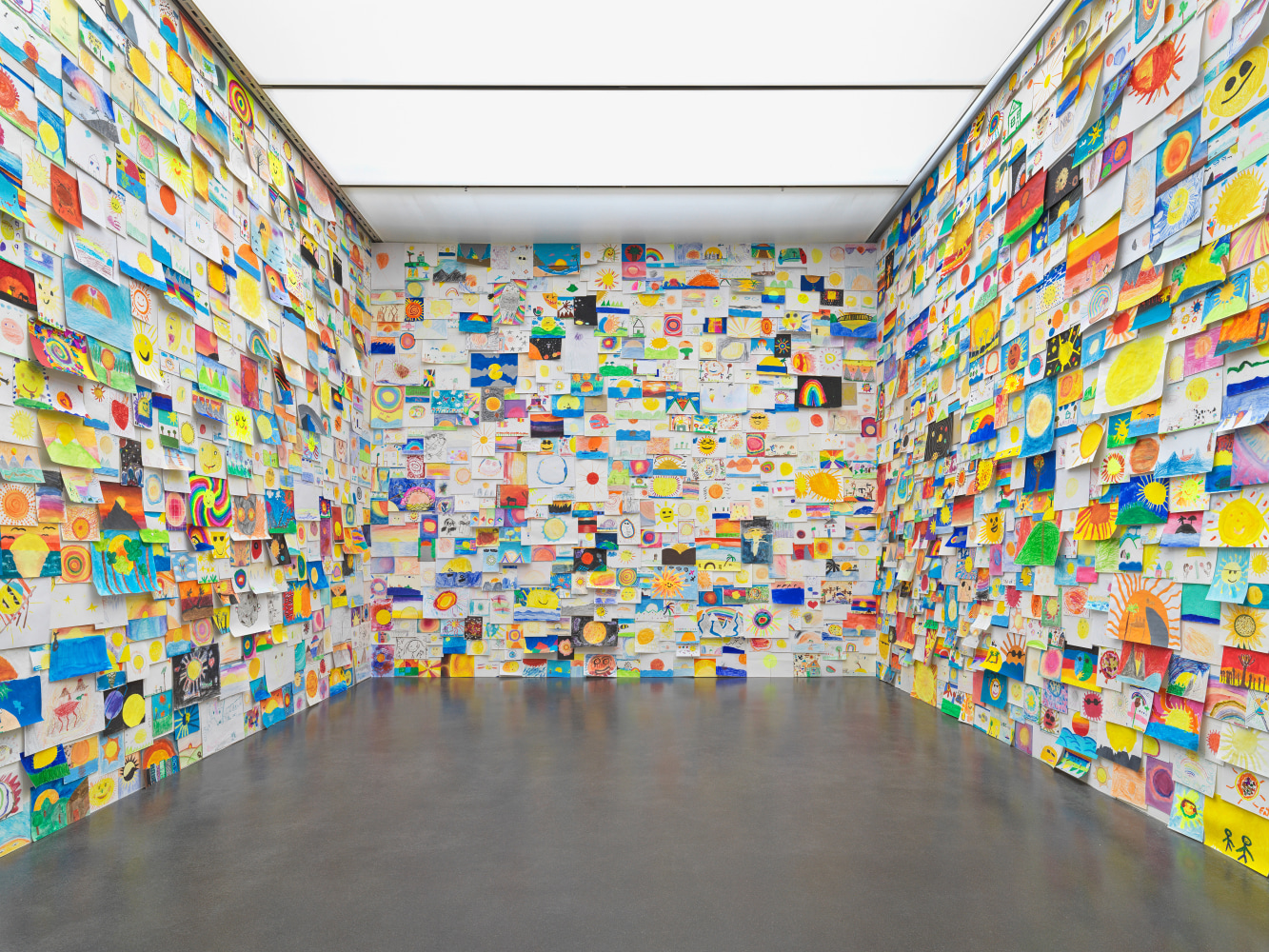 Installation view, Ugo Rondinone, Cry Me A River, Kunstmuseum Luzern, Lucerne, 2024