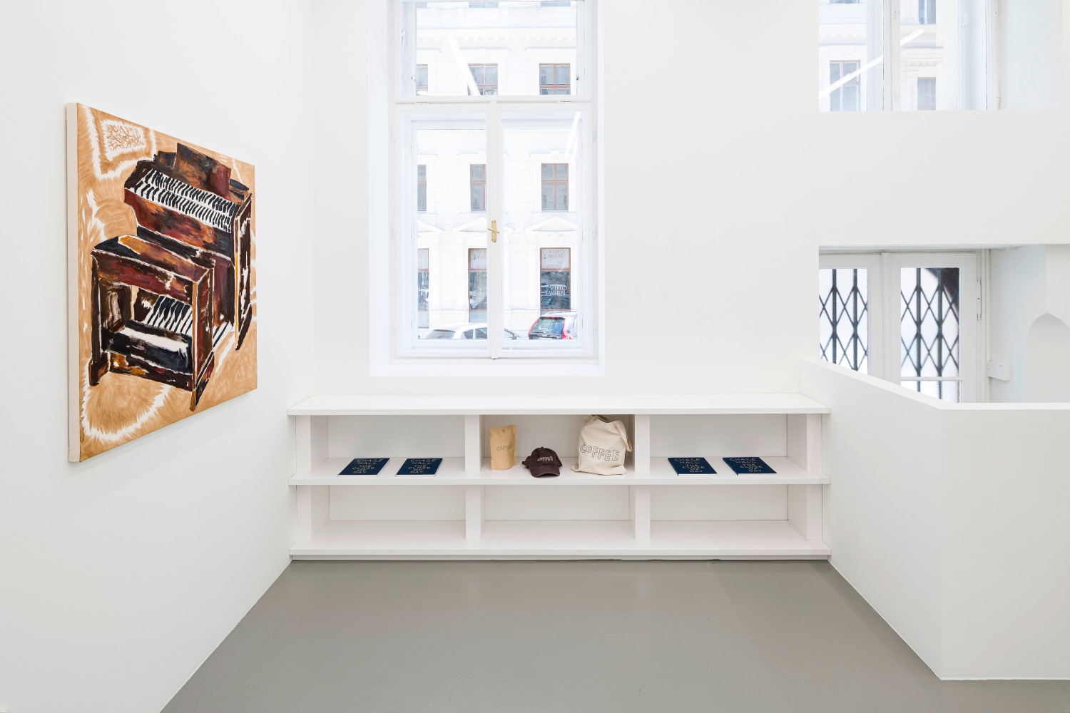 Installation view, Chase Hall, Momma&amp;#39;s Baby, Daddy&amp;#39;s Maybe, Galerie Eva Presenhuber, Vienna, 2025