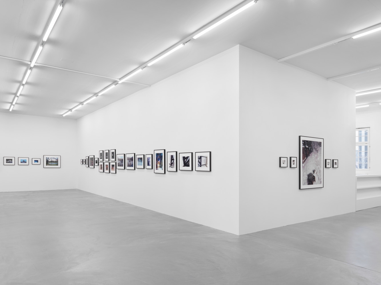 Installation view of Karen Kilimnik photography and installation exhibition