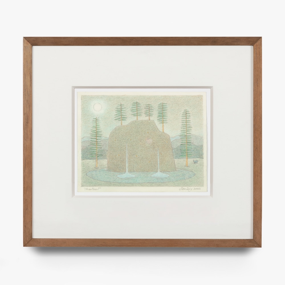 painting of a landscape by John Dilg