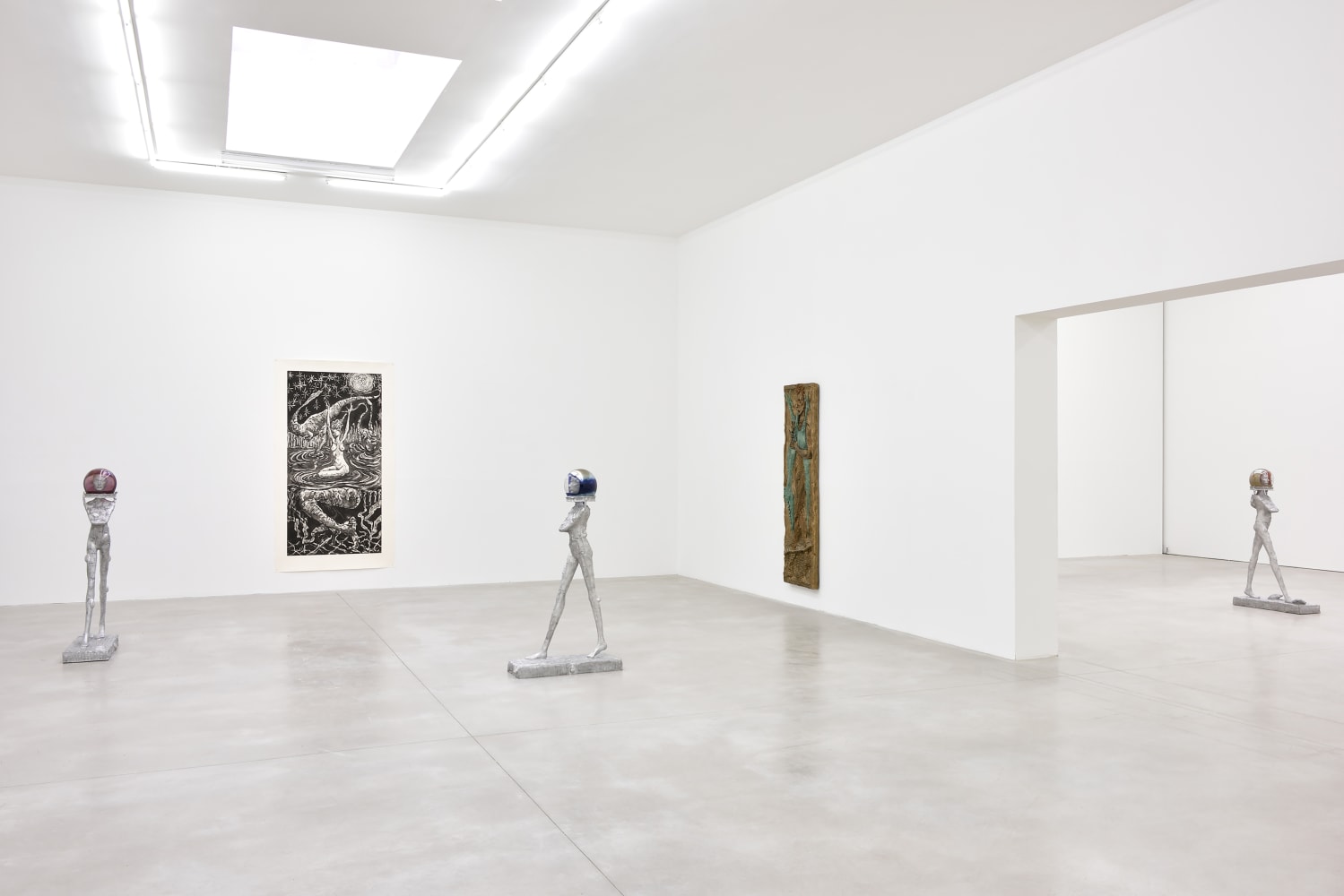 Installation view of Works by Jean-Marie Appriou