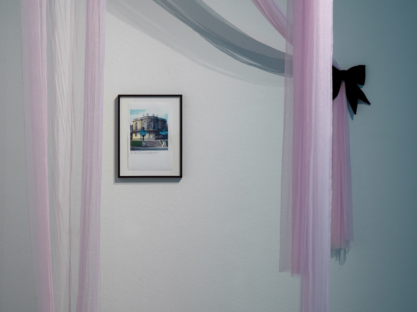 Installation view, Karen Kilimnik, Swan Lake, Kunsthaus Glarus, Glarus, 2023