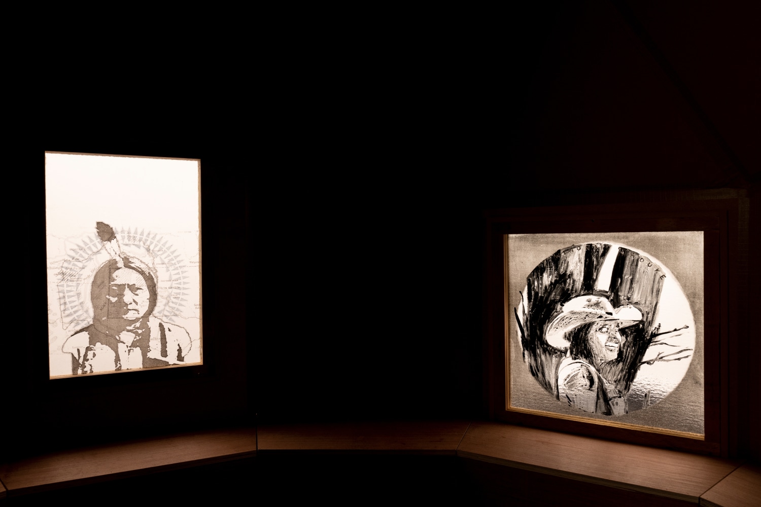 installation view oscar tuazon bergen