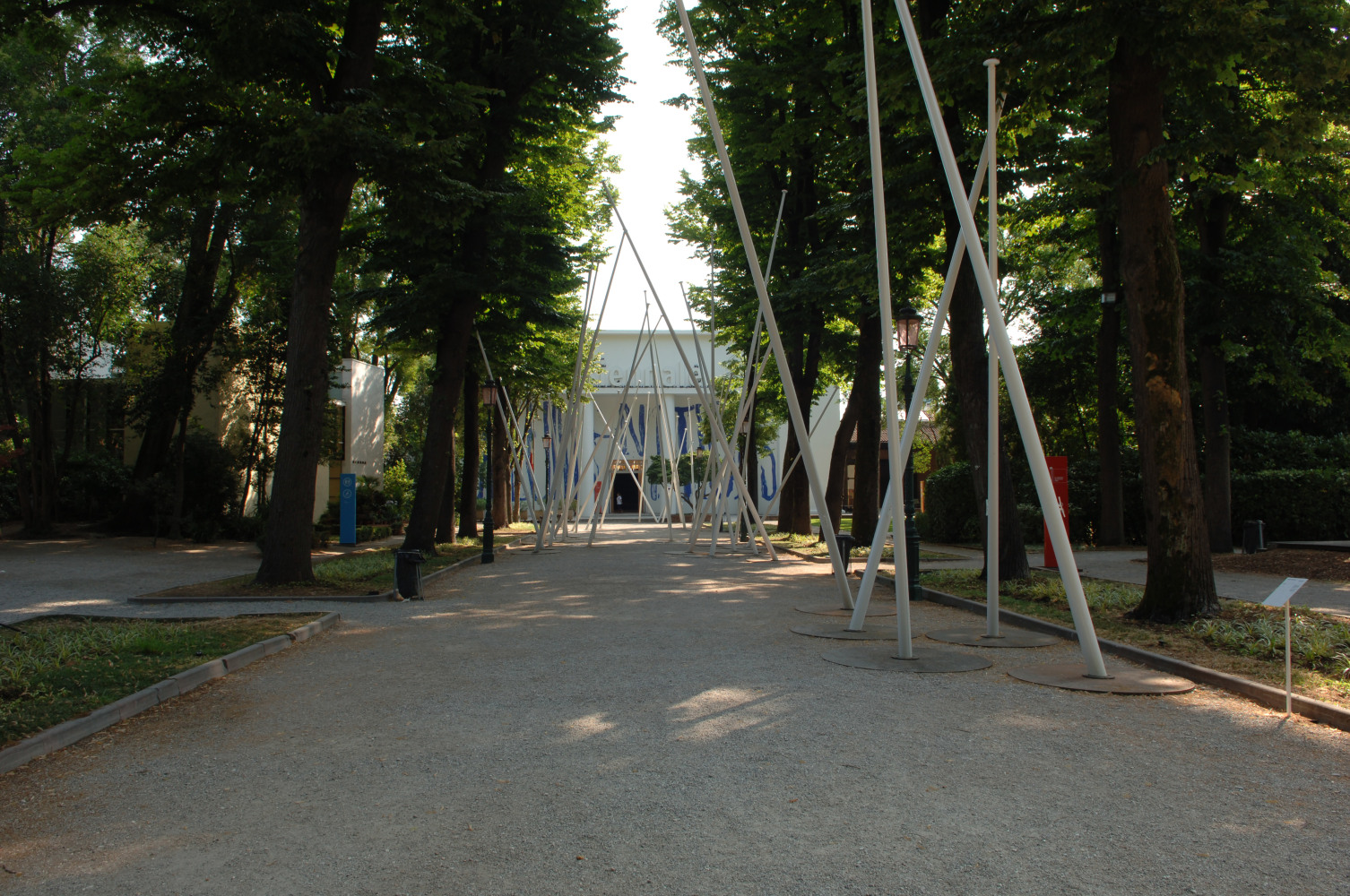 Installation view of paintings by Josh Smith