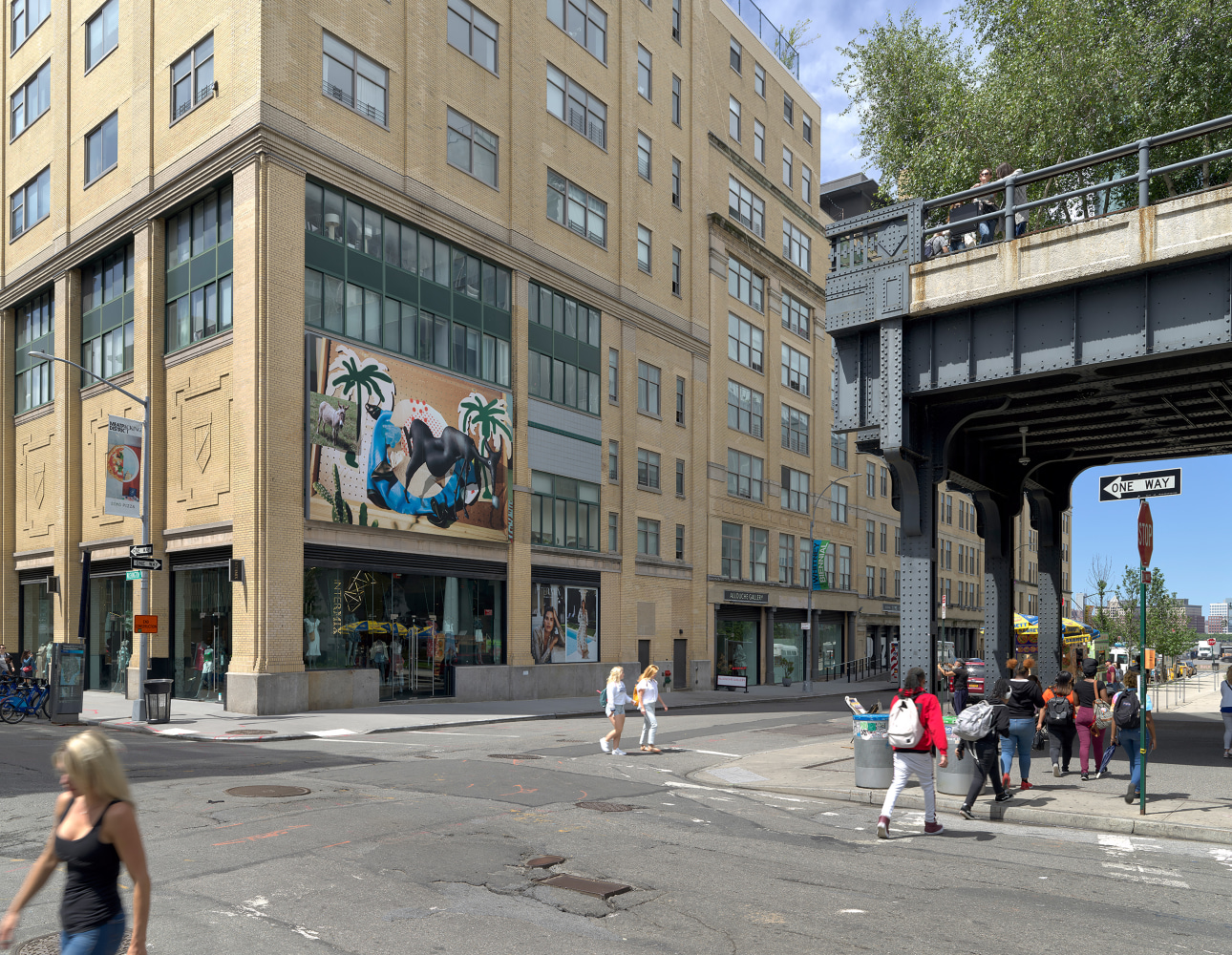 Installation view of Works by Lucas Blalock