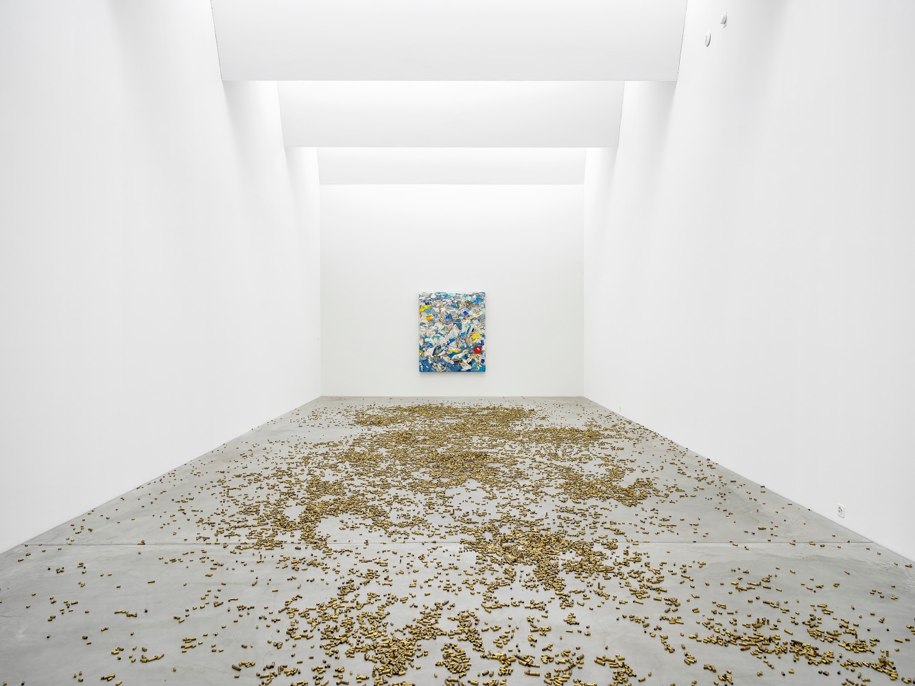 Installation view, Matias Faldbakken,&amp;nbsp;Matter Forms: Vom Readymade zum Warenfetisch, Kunst Museum Winterthur, 2024