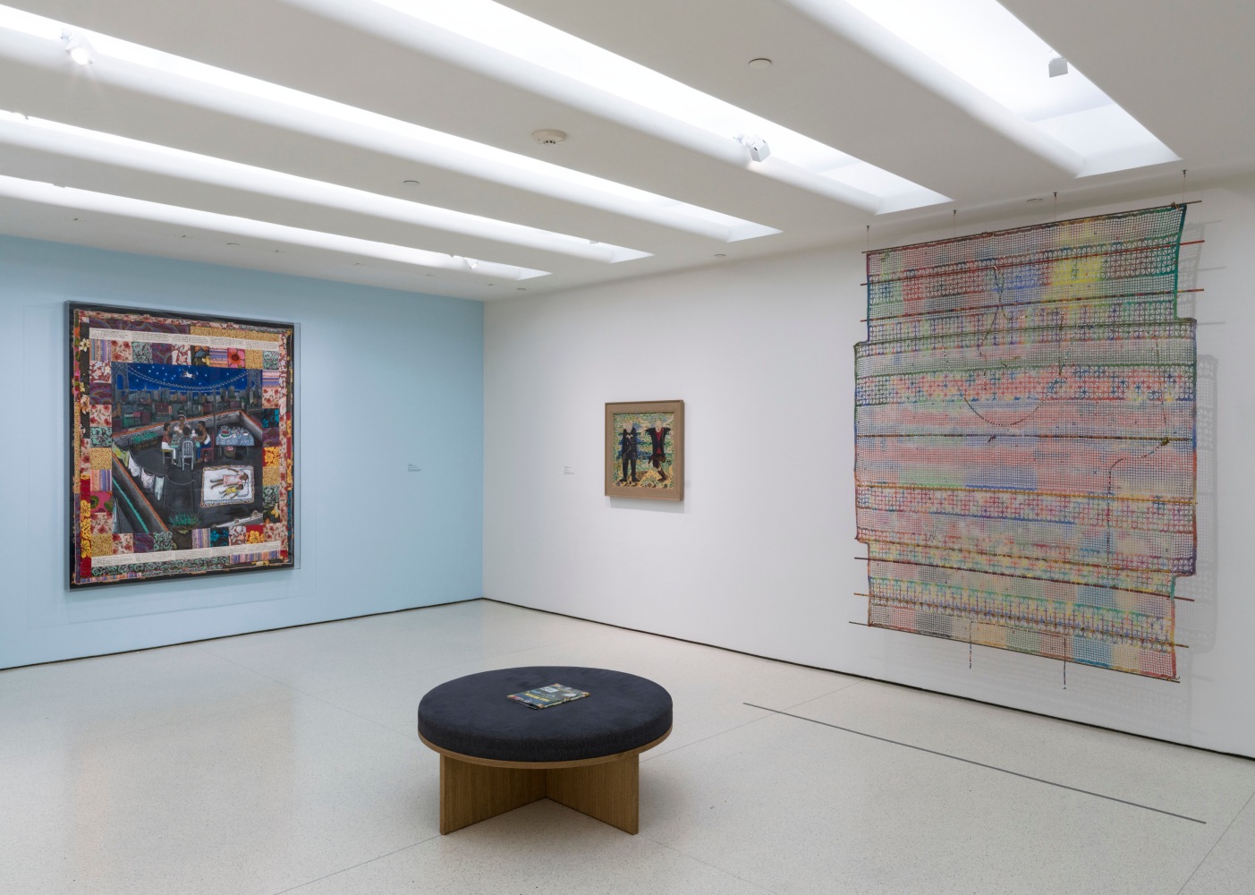 Installation view, Tschabalala Self,&amp;nbsp;Collection in Focus | The Reach of Faith Ringgold, Guggenheim, New York, 2025