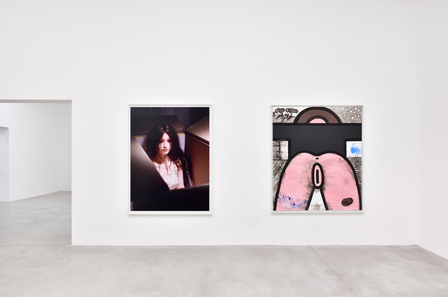 Installation view, Carroll Dunham &amp;amp; Laurie Simmons, Consortium Museum, Dijon, 2024