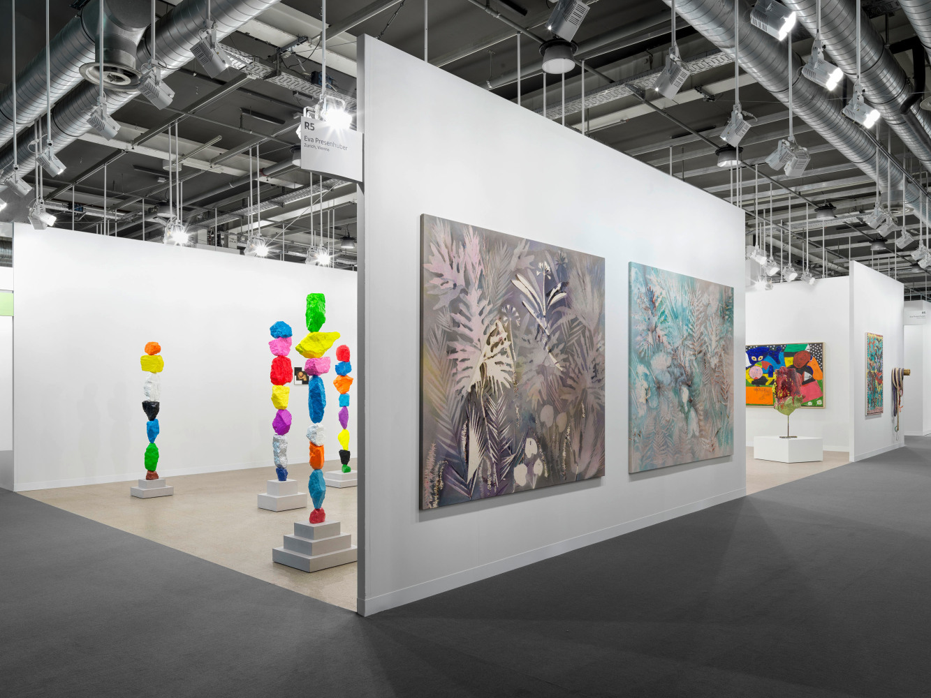 Installation view, Galerie Eva Presenhuber, Art Basel 2025, Basel, 2025