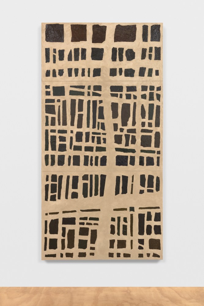 Wall work by Valentin Carron