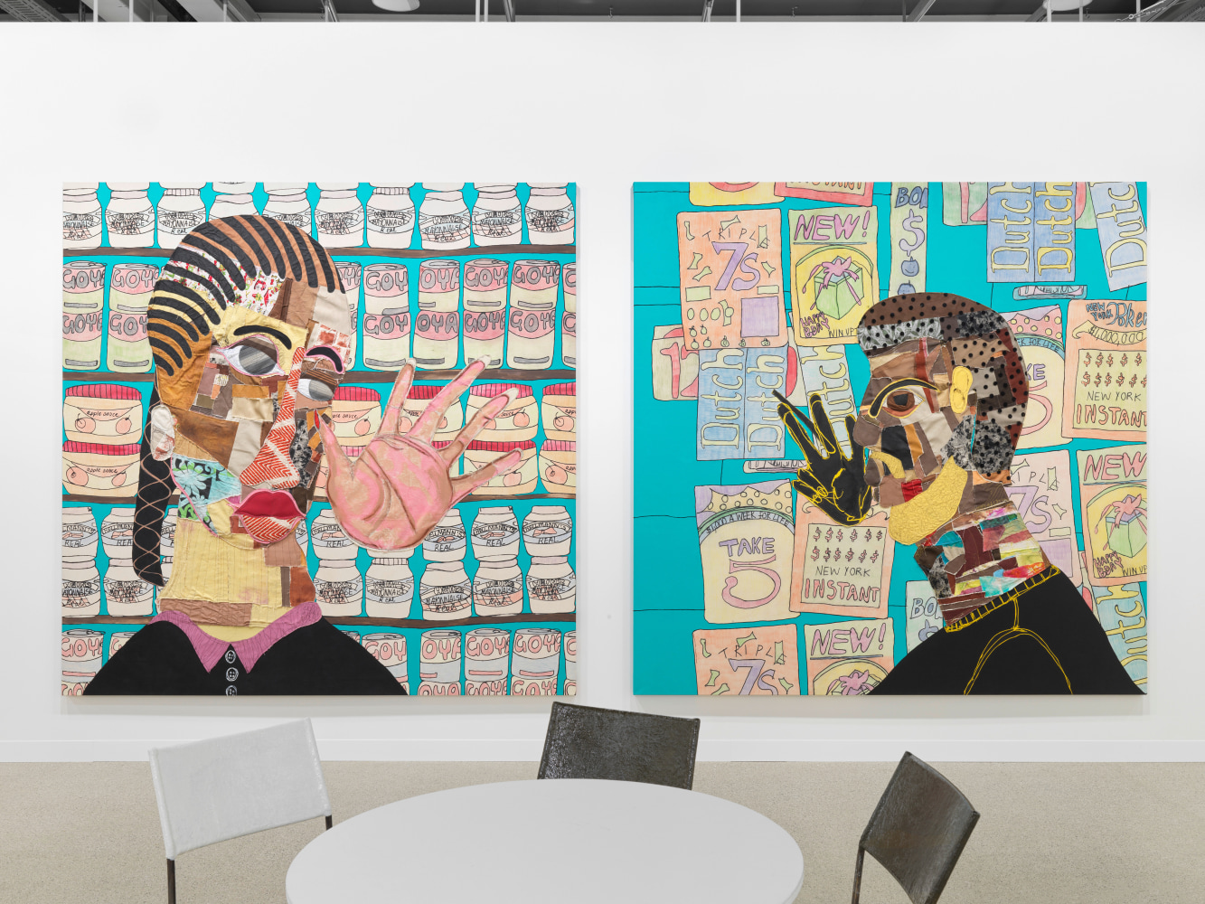 Installation view, Galerie Eva Presenhuber, Art Basel 2024, Basel, 2024