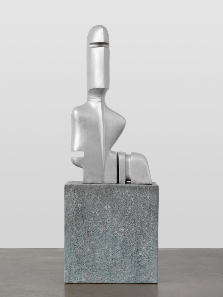 sculpture by Valentin Carron