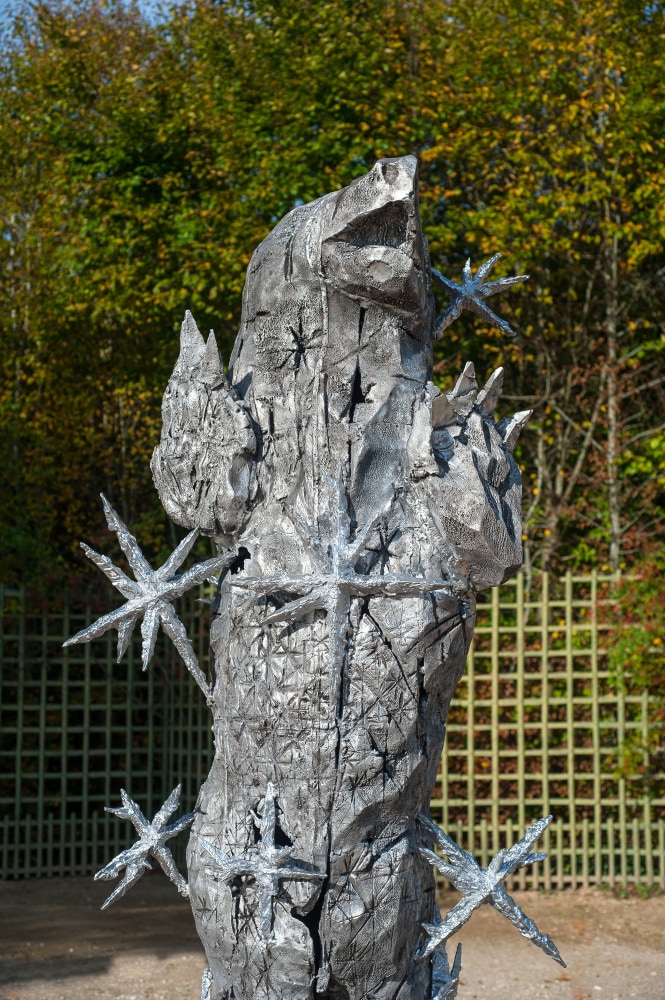 Installation view of sculptures by Jean-Marie Appriou