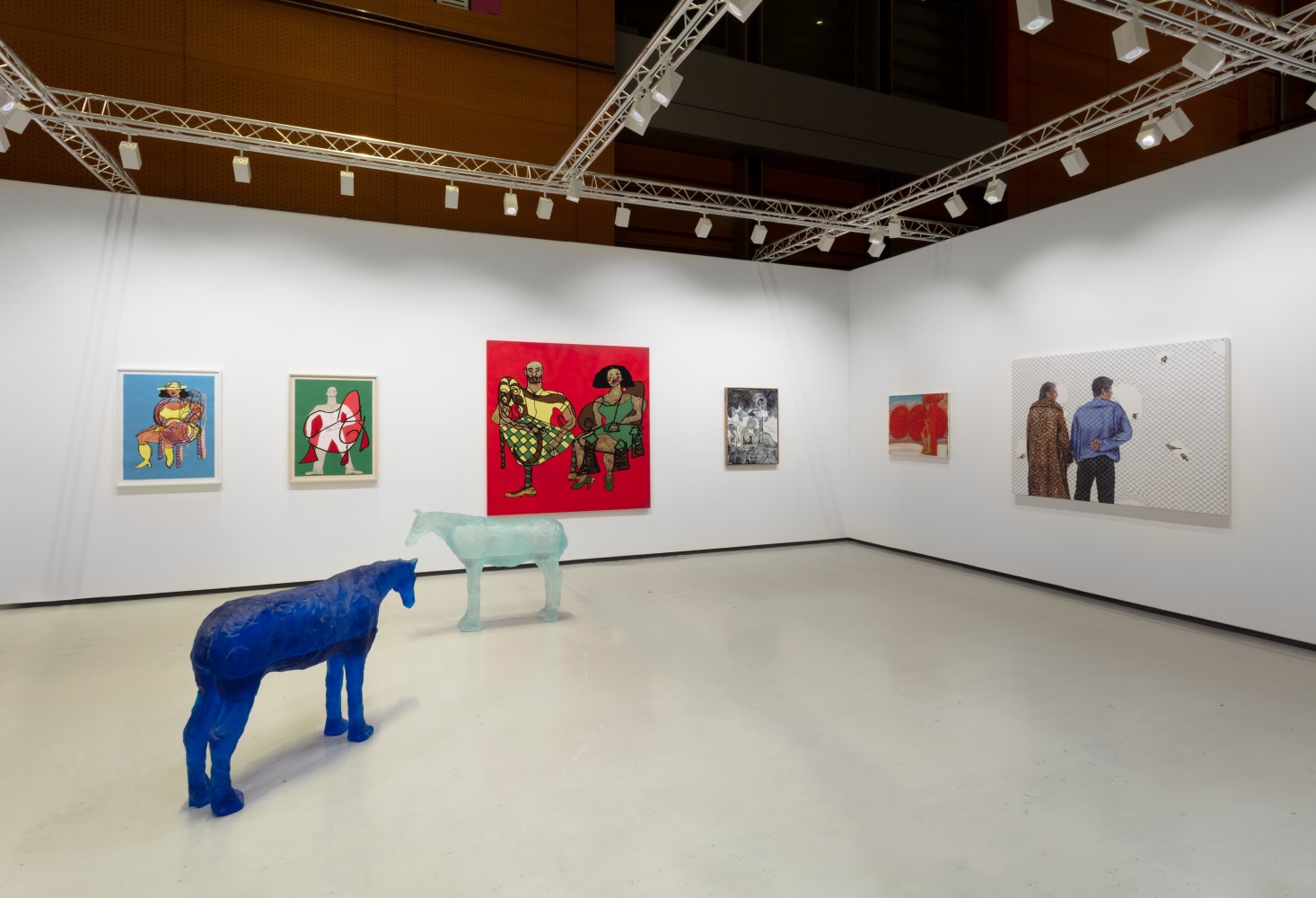 Installation view, Galerie Eva Presenhuber, Frieze Seoul, Seoul, 2023