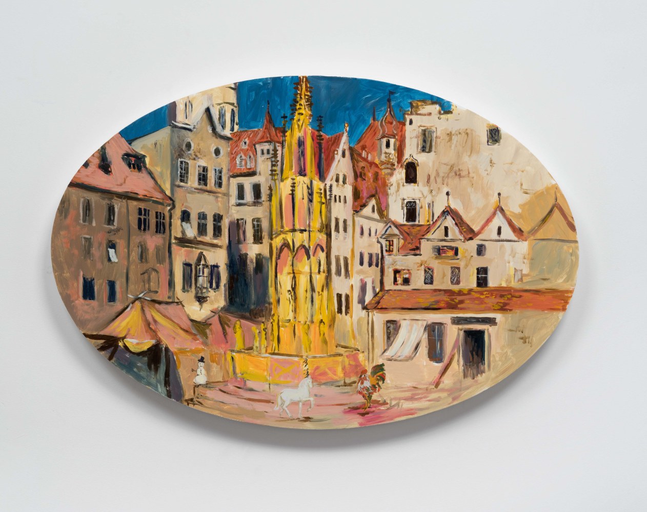 the empty town square, Nuremburg

2017
Water soluble oil color on canvas
40.5 x 61 cm / 16 x 24 in

&amp;copy; Karen Kilimnik