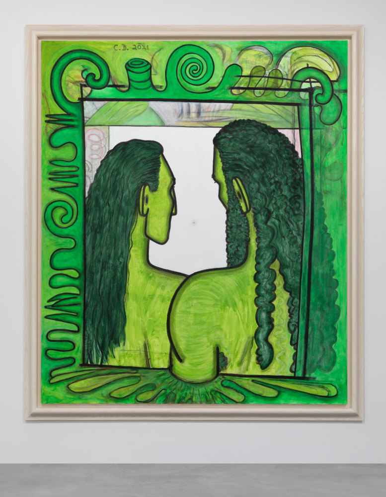 Painting by Carroll Dunham