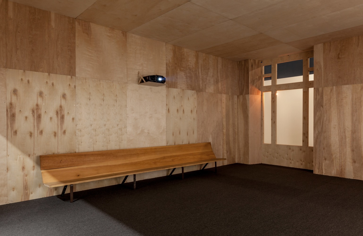 Installation view of works by John Giorno