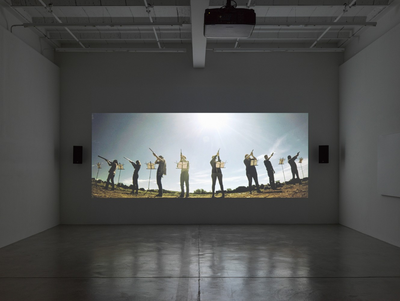 Installation view, Raven Chacon, Galerie Eva Presenhuber, Maag Areal, Zurich, 2024