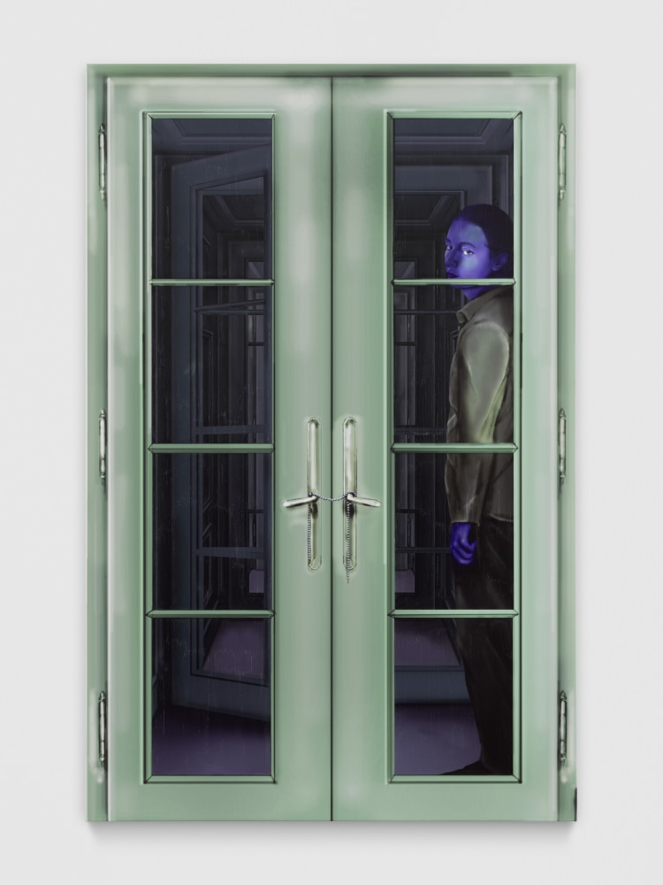 Reunion (Room 6)

2025

Gel medium, nail polish, ink on PVC

170 x 110 cm / 66 7/8 x 43 1/4 in

&amp;copy; Louisa Gagliardi