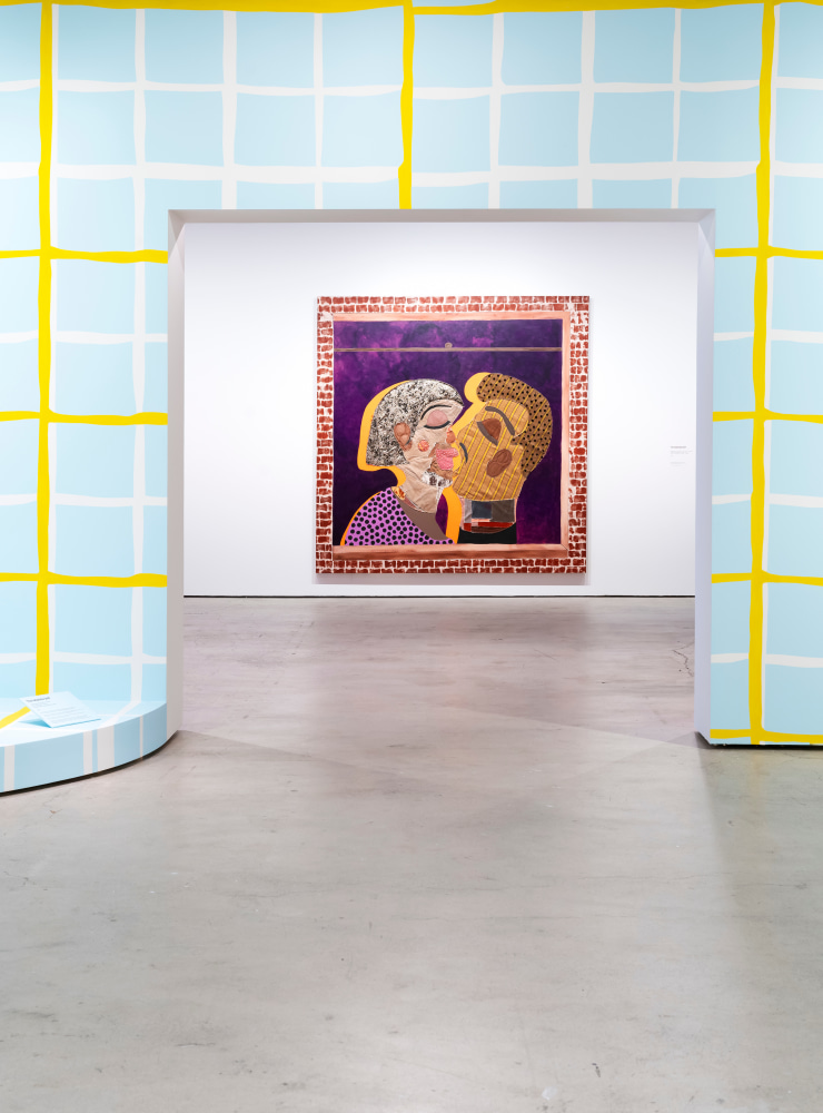 Installation view, Tschabalala Self, Around the Way, EMMA, Espoo, 2024