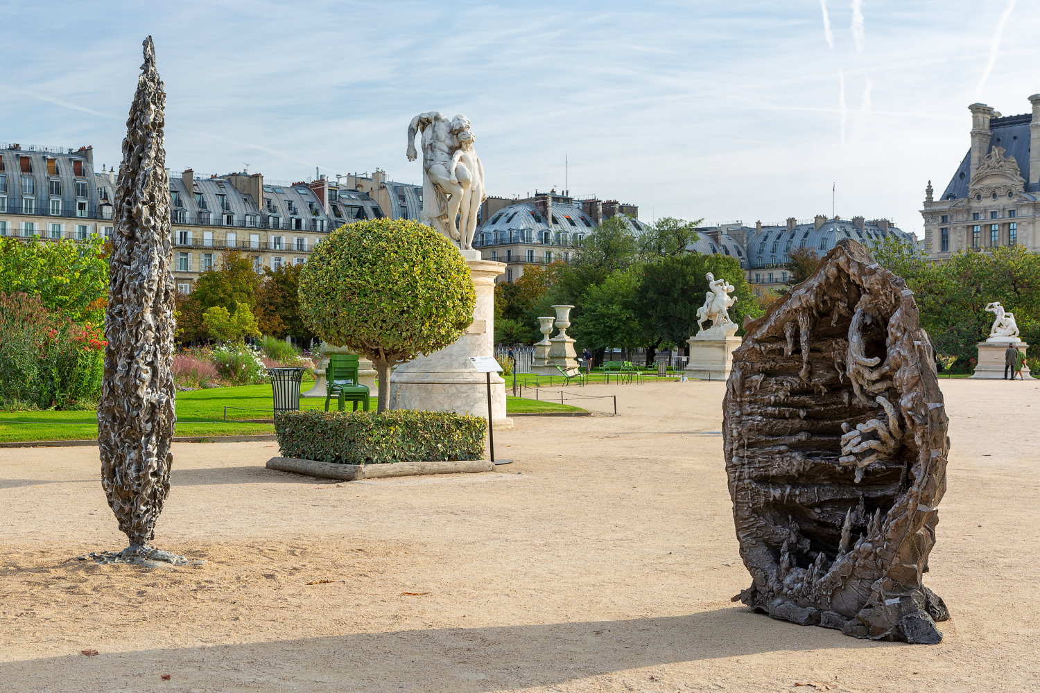 Installation view of sculptures by Jean-Marie Appriou
