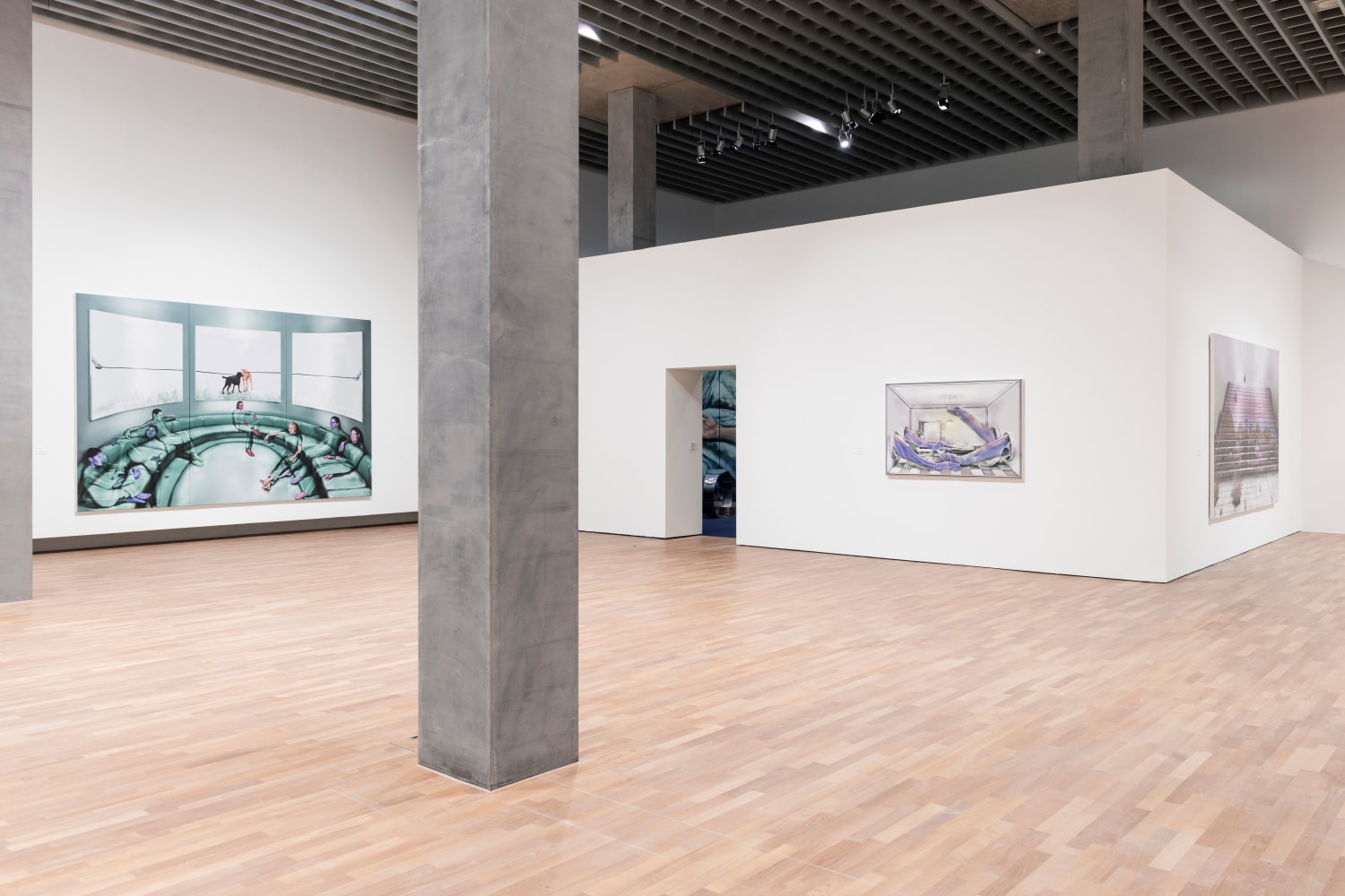 Installation view, Louisa Gagliardi, Many Moons, MASI, Lugano, 2025