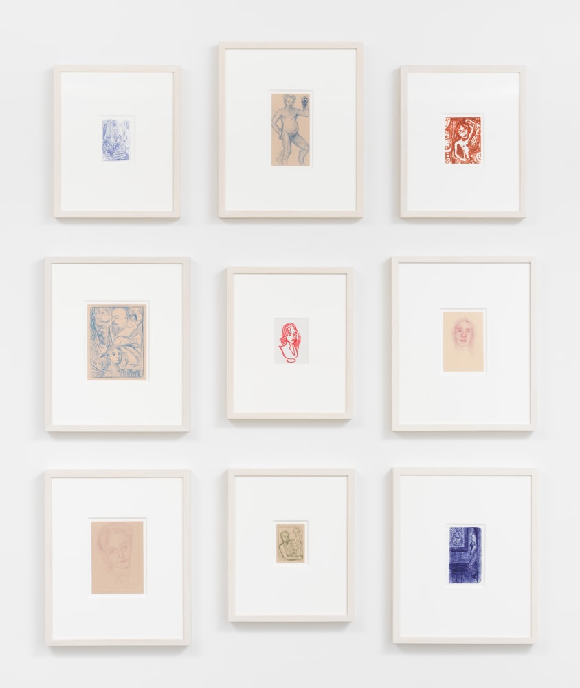 drawings by Steven Shearer