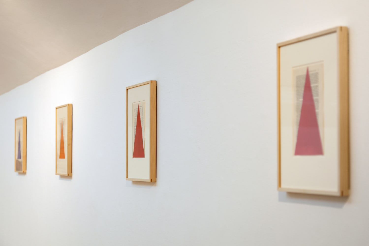 Installation view of works by Tim Rollins and K.O.S.