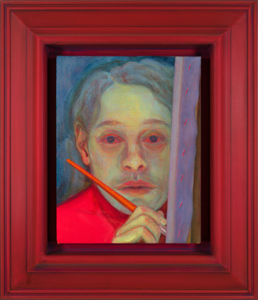 Painting by Steven Shearer