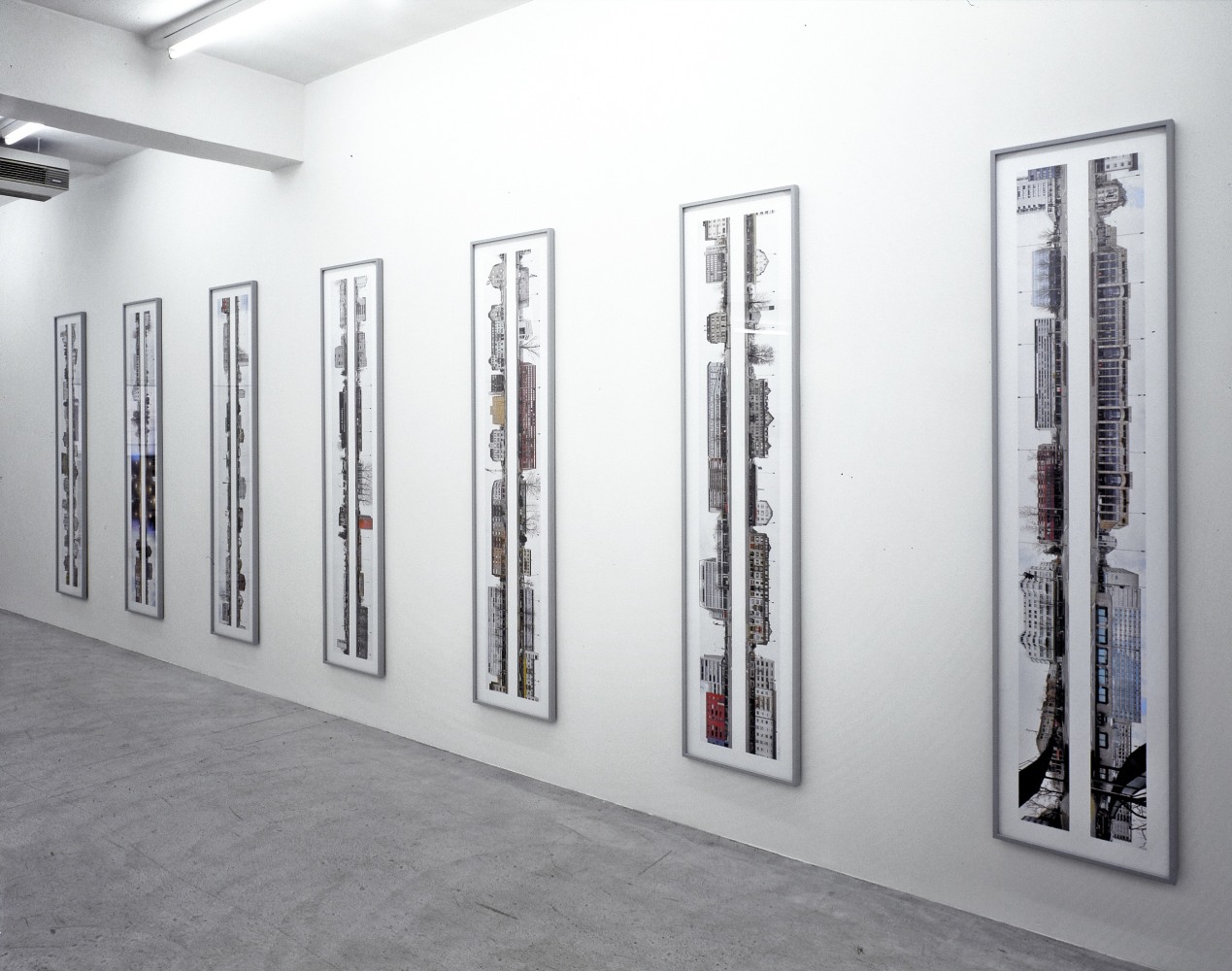 Installation view of Jean-Frédéric Schnyder photography exhibition