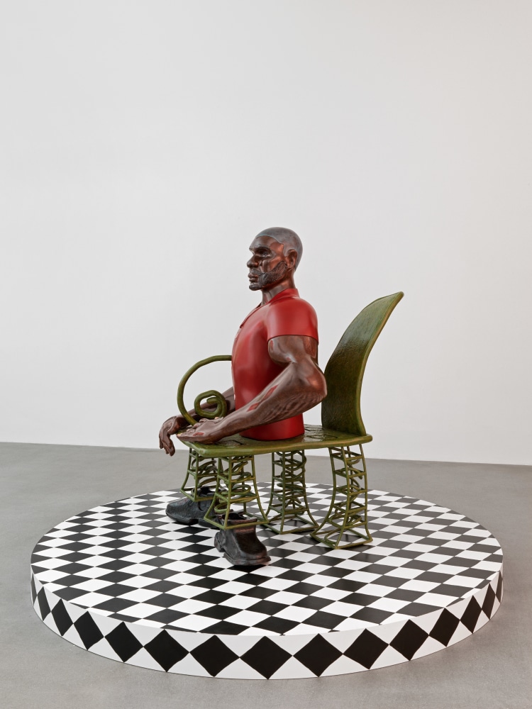 Work by Tschabalala Self