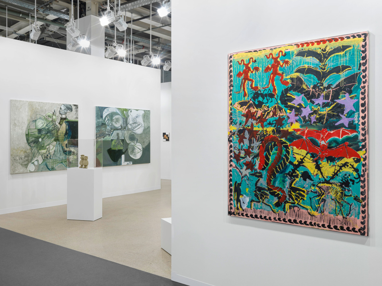 Installation view, Galerie Eva Presenhuber, Art Basel 2025, Basel, 2025