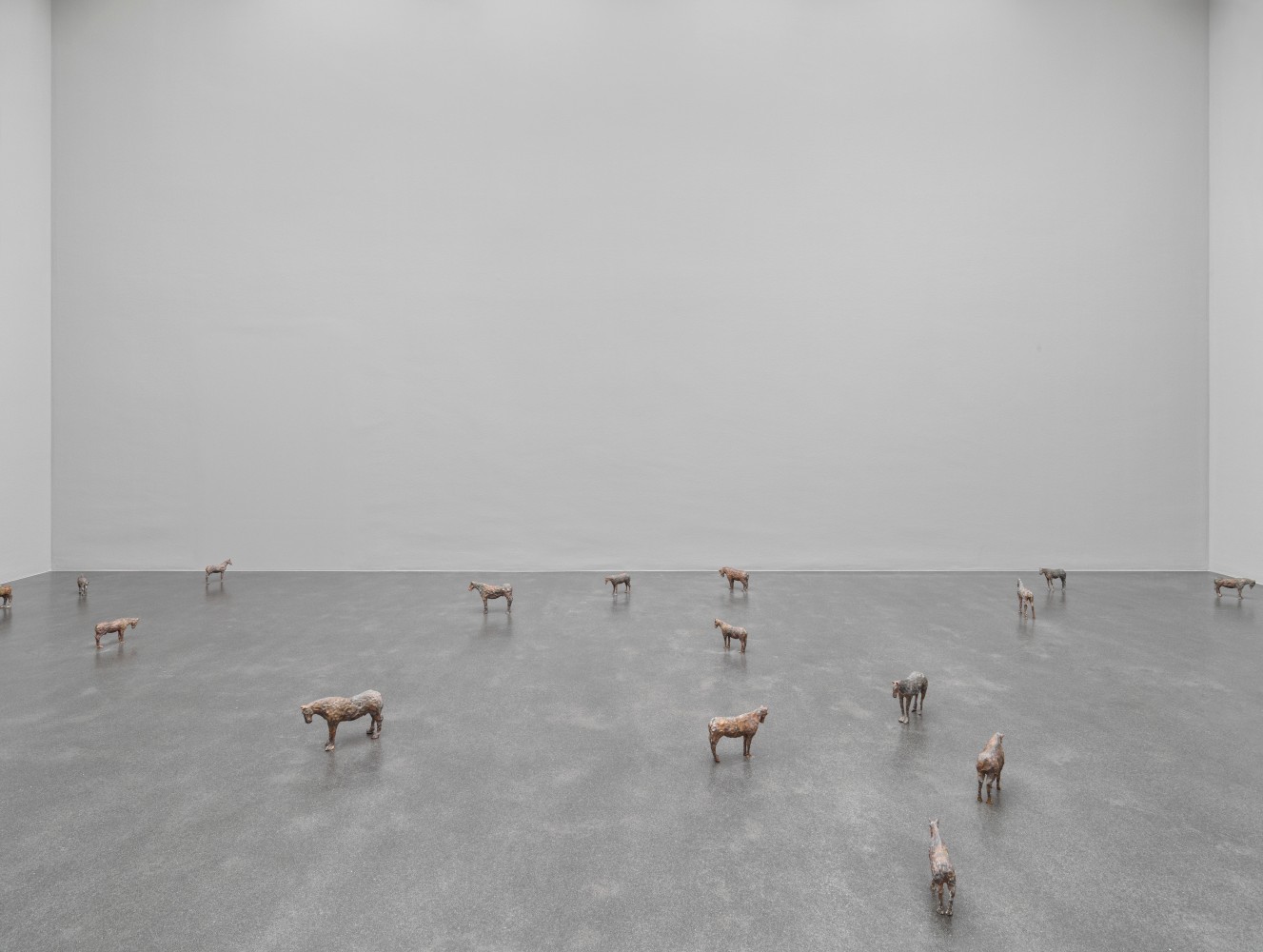 Installation view, Ugo Rondinone, Cry Me A River, Kunstmuseum Luzern, Lucerne, 2024