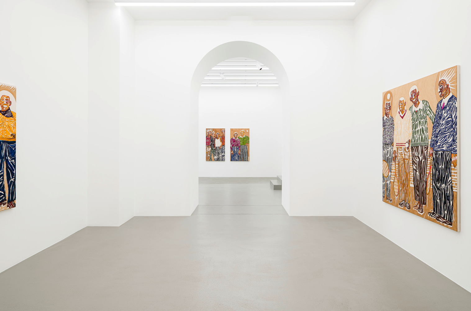 Installation view, Chase Hall, Momma&amp;#39;s Baby, Daddy&amp;#39;s Maybe, Galerie Eva Presenhuber, Vienna, 2025