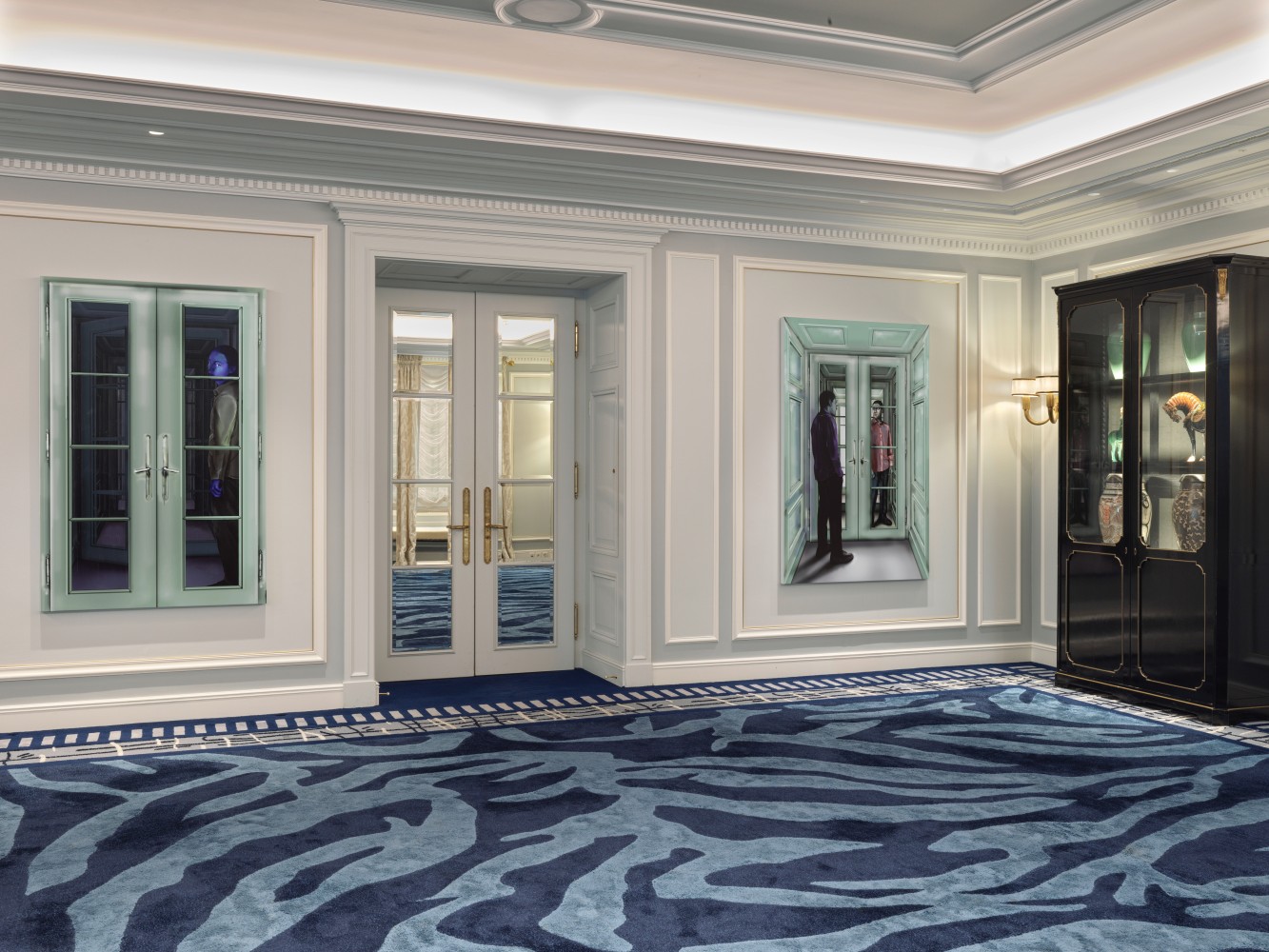 Installation view, Art in the Salon XXIII: Louisa Gagliardi, Baur au Lac Park, Zurich, 2025