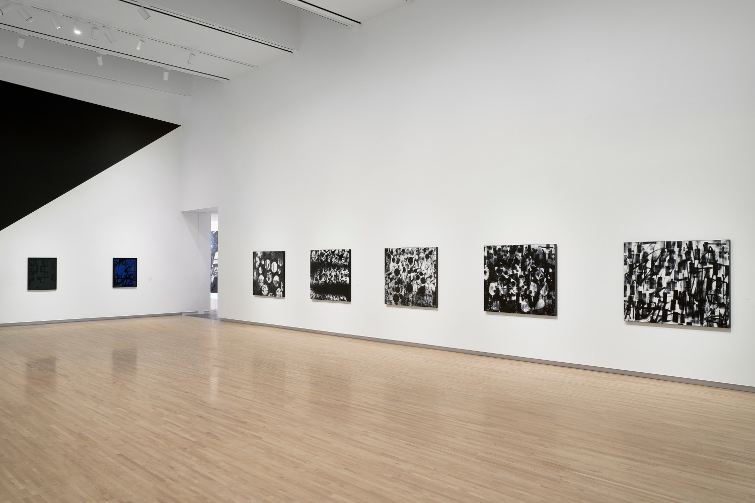 Installation view, Adam Pendleton, To Divide By, Mildred Lane Kemper Art Museum, St. Louis, 2023