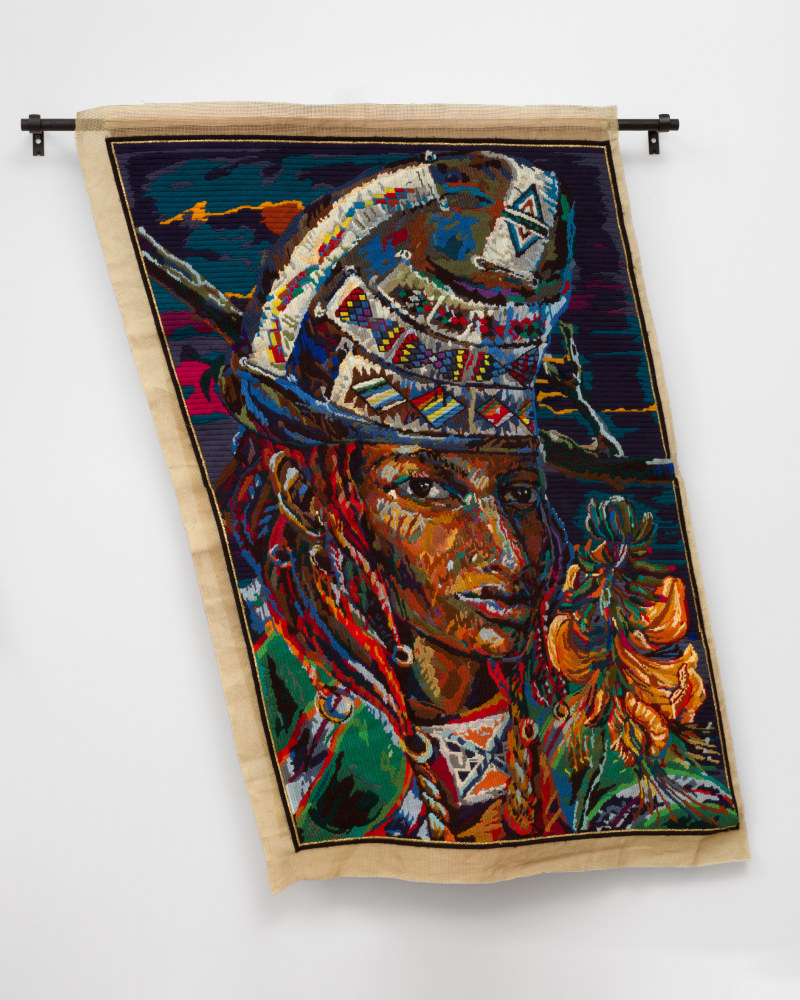 textile work by Athi-Patra Ruga