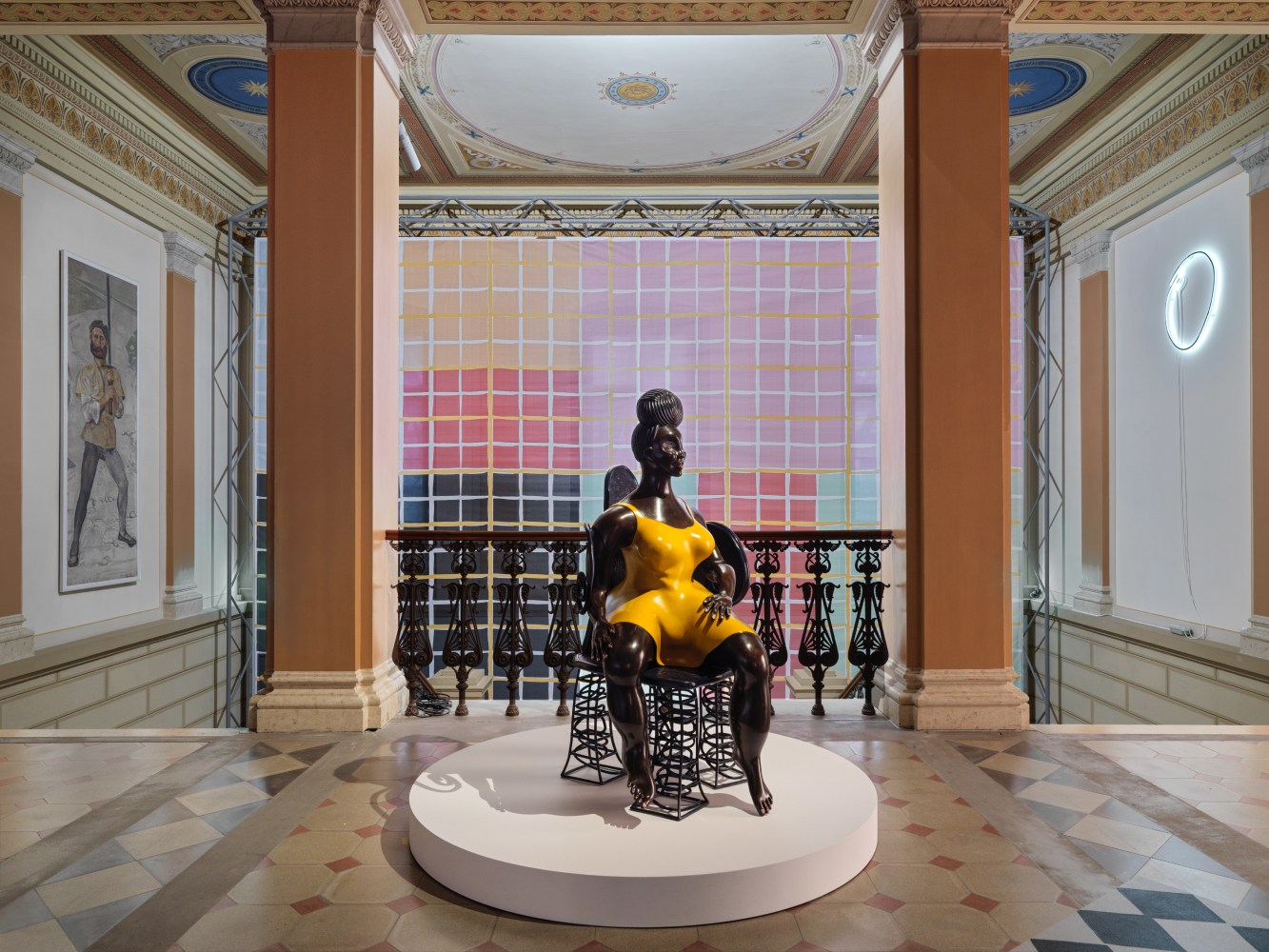 installation view tschabalala self st gallen