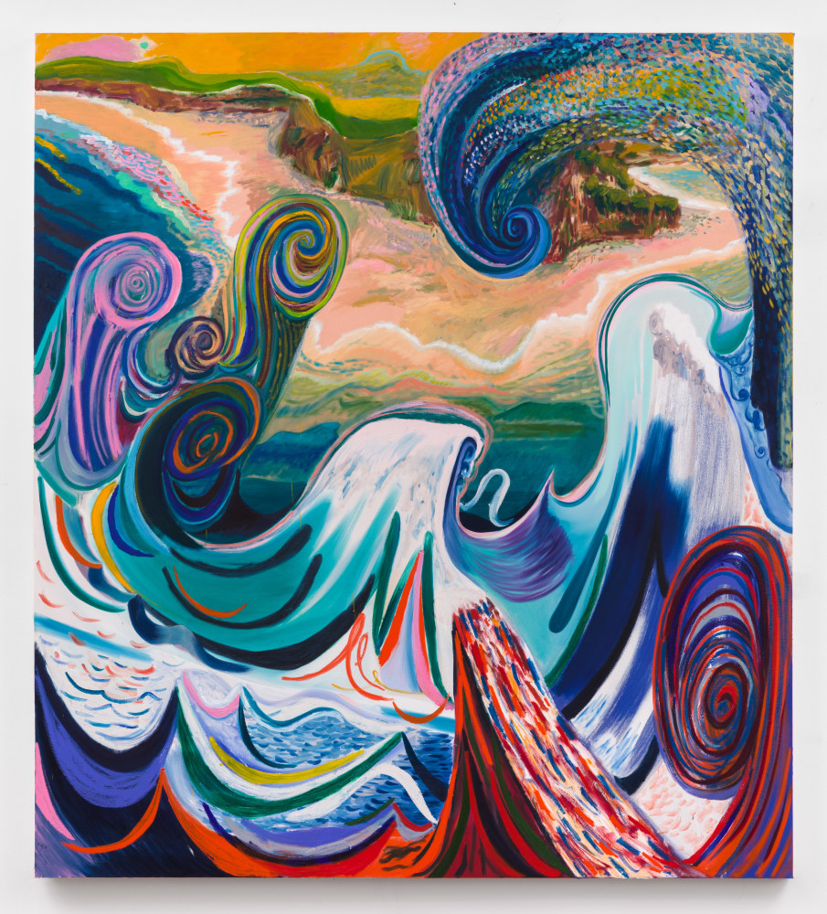 Landscape painting by Shara Hughes