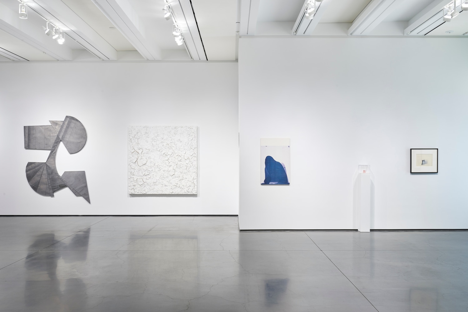 Installation view of works by various artists