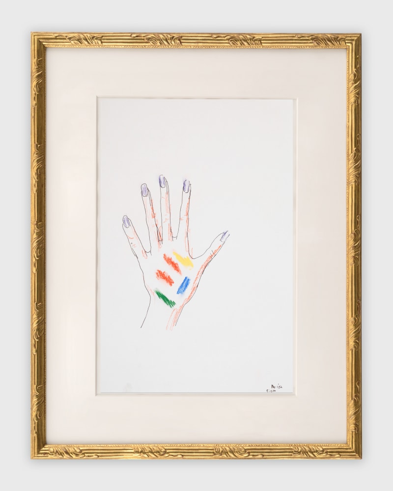 Drawing by Karen Kilimnik