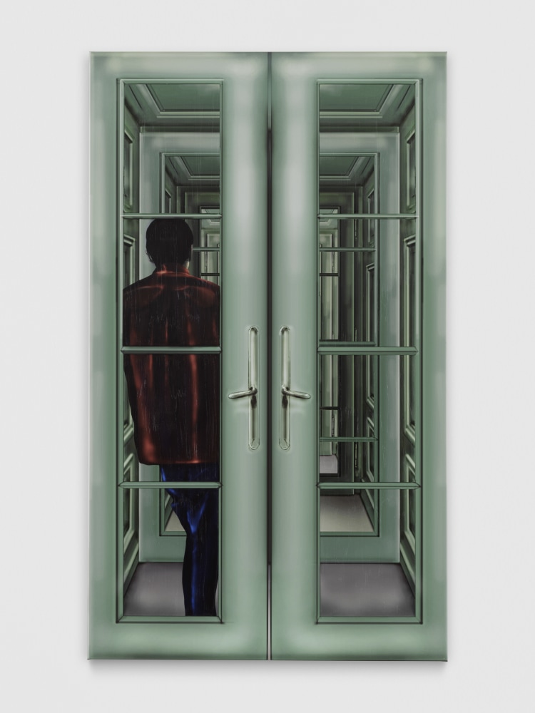 Reunion (Room 8)

2025

Gel medium, ink on PVC

170 x 100 cm / 66 7/8 x 39 3/8 in

&amp;copy; Louisa Gagliardi