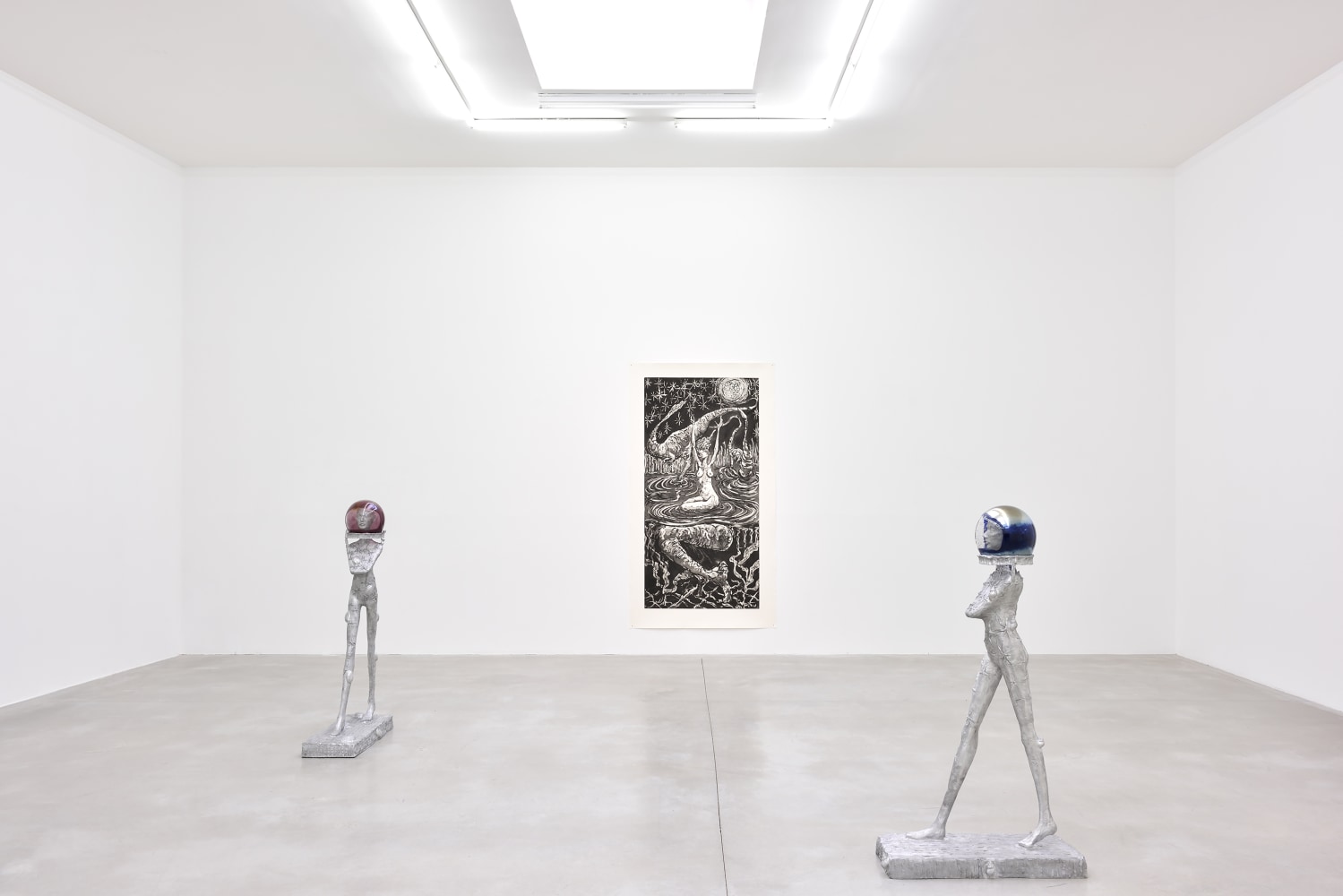 Installation view of Works by Jean-Marie Appriou