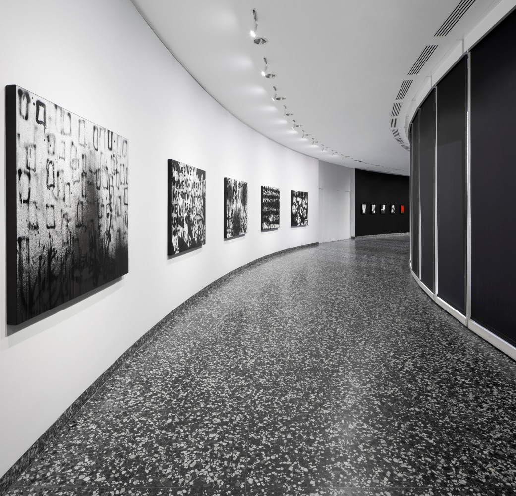 Installation view, Adam Pendleton, Love, Queen, Hirshhorn Museum, Washington D.C, 2025-27