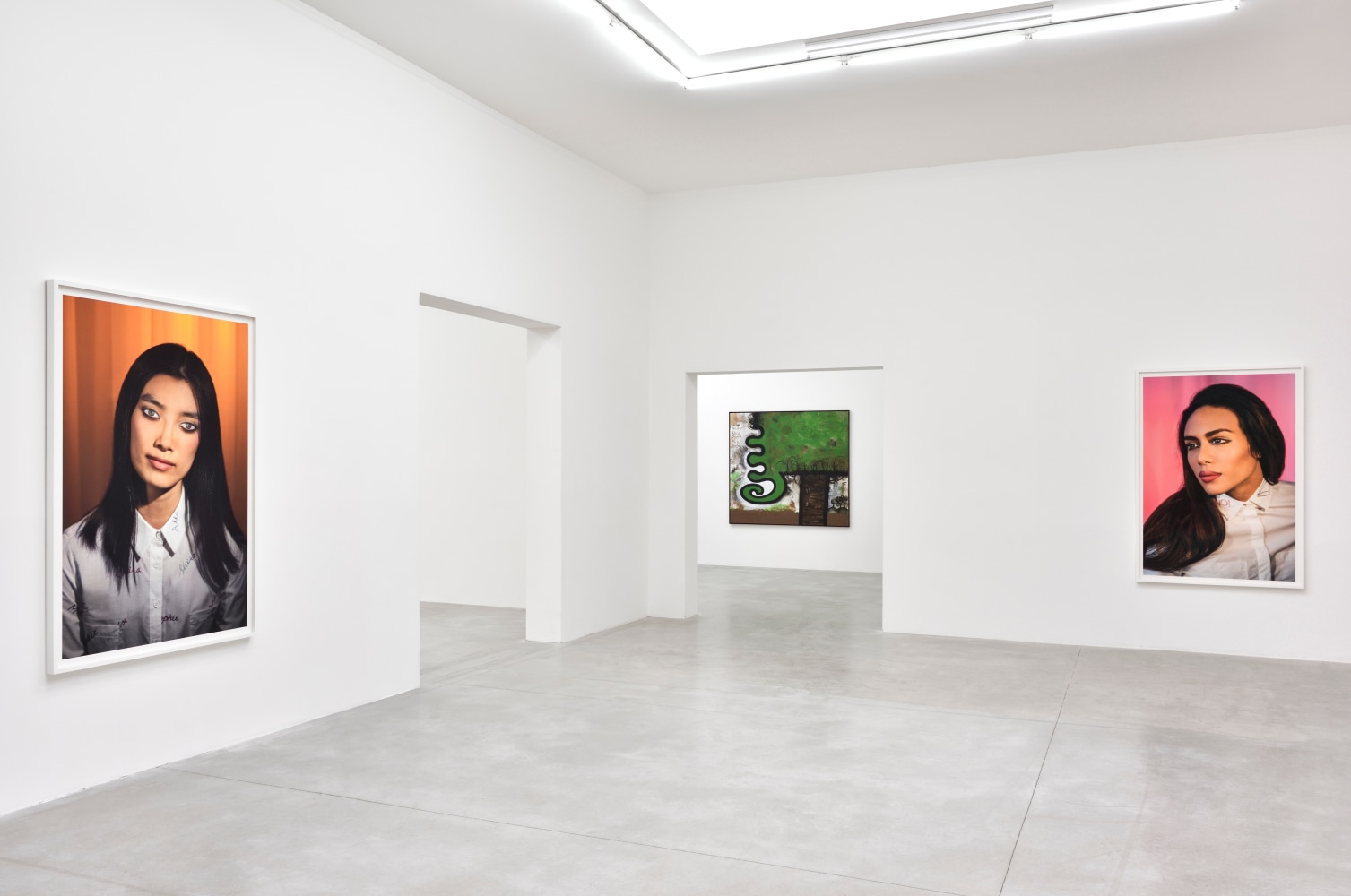 Installation view, Carroll Dunham &amp;amp; Laurie Simmons, Consortium Museum, Dijon, 2024